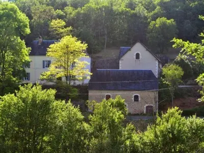 Paysage naturel près de la maison de vacances