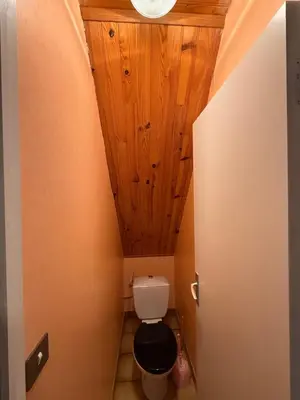 Salle de bains dans l'établissement Le Domaine Belinay