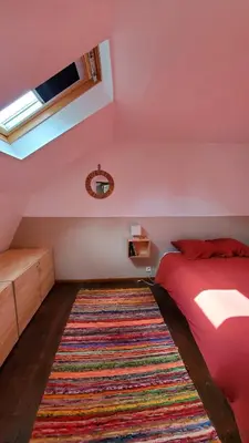 Un ou plusieurs lits dans un hébergement de l'établissement La maison des gorges de la Maronne