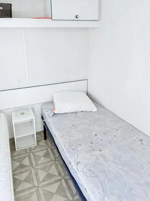 Un ou plusieurs lits dans un hébergement de l'établissement Mobil-home Le Cerisier, 4 pers