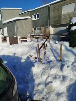 L'établissement Maison 2-4 personnes, vue sur le Sancy en hiver