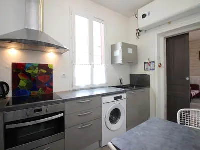 Plan de l'établissement Appartement T1 cosy au Mont-Dore, proche centre et thermes, petits chiens acceptés - FR-1-415-211