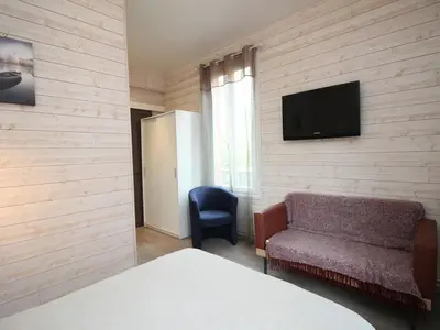 Plan de l'établissement Appartement T1 cosy au Mont-Dore, proche centre et thermes, petits chiens acceptés - FR-1-415-211