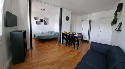 Télévision ou salle de divertissement dans l'établissement Appartement T1 Bis centre ville - cathédrale Limoges