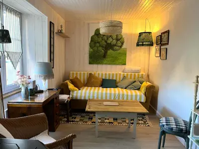 Coin salon dans l'établissement La p'tite Maison
