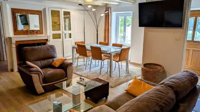 Coin salon dans l'établissement Villetelle