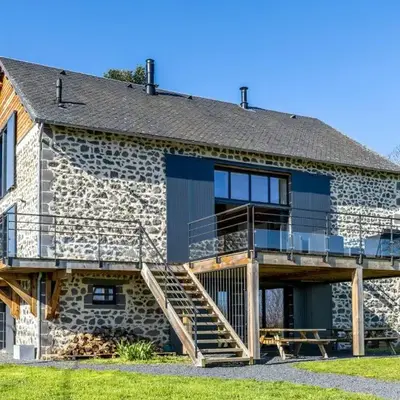 Family Farm At The Foot Of Auvergne Volcanoes