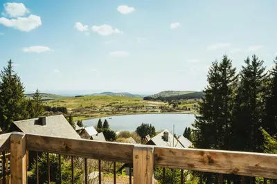 Paysage naturel près de la maison de vacances