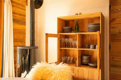 Plan de l'établissement Renovated Chalet With Ski Access At Super-Besse