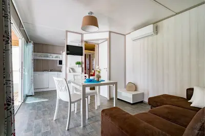 Cuisine ou kitchenette dans l'établissement Chalet Pivert 7p 3Bdrms AirConPremium