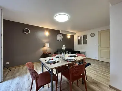 Coin salon dans l'établissement Le Cocon, au calme