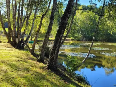 Paysage naturel près de la maison de vacances