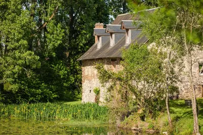 Jardin de l'établissement Chateau Eyparsac