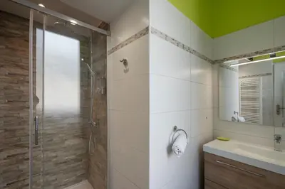 Salle de bains dans l'établissement Les mimitines