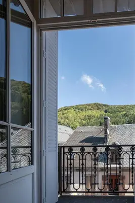 Balcon ou terrasse dans l'établissement Les mimitines