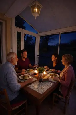 Clients de l'établissement Countryside, comfort and culture just steps away