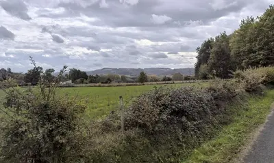 Paysage naturel près de la maison de vacances