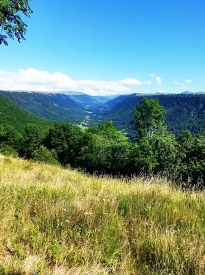Paysage naturel près de la maison de vacances