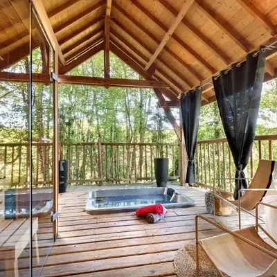 Cabane-Spa - Cyprès si Haut