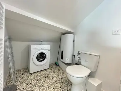 Salle de bains dans l'établissement Le Saint-Martial, cosy et intime
