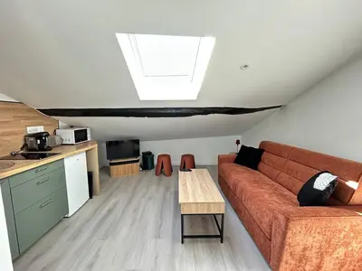Cuisine ou kitchenette dans l'établissement Le Saint-Martial, cosy et intime