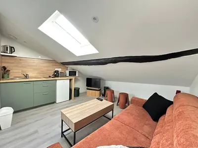 Cuisine ou kitchenette dans l'établissement Le Saint-Martial, cosy et intime