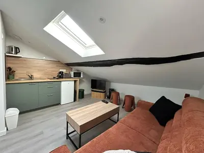 Cuisine ou kitchenette dans l'établissement Le Saint-Martial, cosy et intime