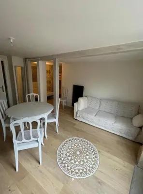 Coin salon dans l'établissement Apparement centre ville pour 4