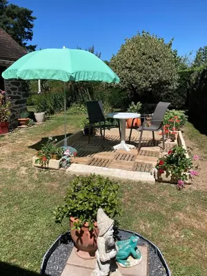 Jardin de l'établissement Maison de campagne Chez Tata Yoyo