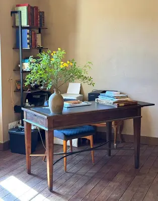 Bibliothèque dans le B&B/chambre d'hôtes