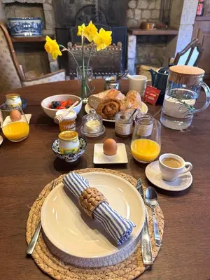 Nourriture dans le B&B/chambre d'hôtes ou à proximité