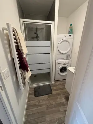 Salle de bains dans l'établissement Le repos des sommets