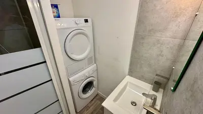 Salle de bains dans l'établissement Le repos des sommets