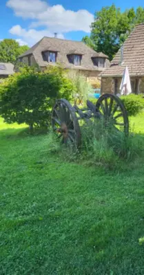 Jardin de l'établissement Gîte Gaston, Beynat, Corrèze