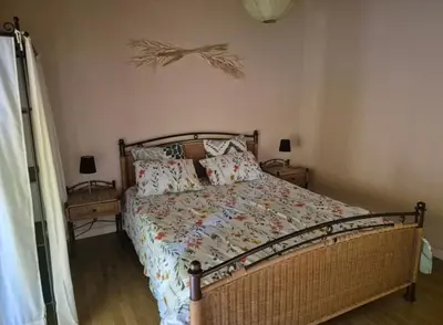 Un ou plusieurs lits dans un hébergement de l'établissement Gîte Marie, Beynat, Corrèze