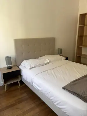 Un ou plusieurs lits dans un hébergement de l'établissement La Maison des Voyageurs - 3 Chambres
