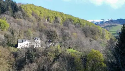 Paysage naturel près de la maison d'hôtes