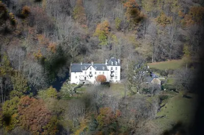 Paysage naturel près de la maison d'hôtes