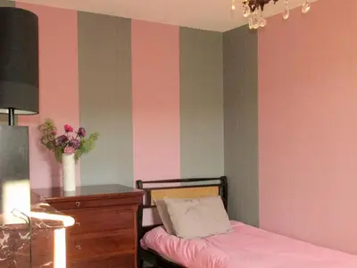 Un ou plusieurs lits dans un hébergement de l'établissement Domaine de la Jordanne - B&B