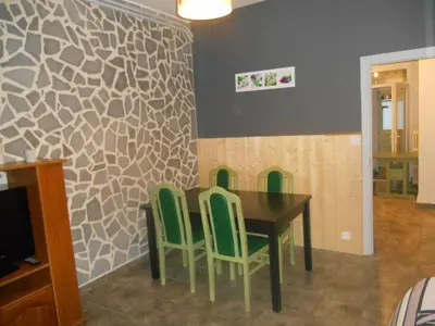 Coin salon dans l'établissement Villa Les Mimosas