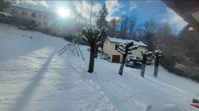 L'établissement Cottage, vue montagne, calme en hiver