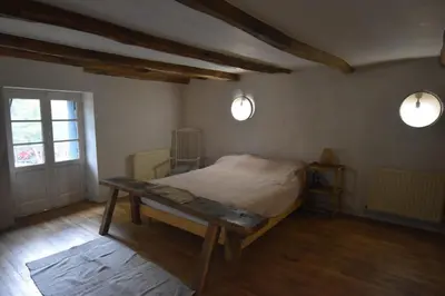 Un ou plusieurs lits dans un hébergement de l'établissement Gîte Léon, Beynat, Corrèze