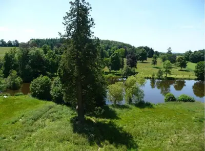 Paysage naturel près de le B&B/chambre d'hôtes