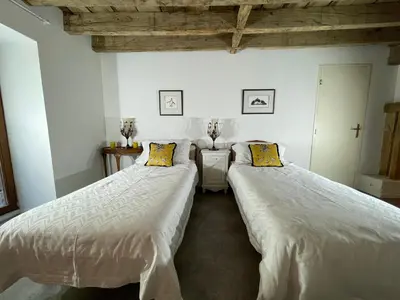 Un ou plusieurs lits dans un hébergement de l'établissement Dordogne et Corrèze vacances BnB