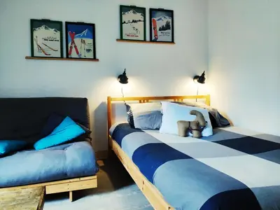 Un ou plusieurs lits dans un hébergement de l'établissement Maison de Louna