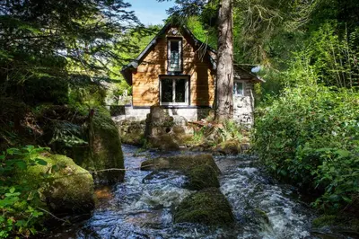 Paysage naturel près de la maison de vacances