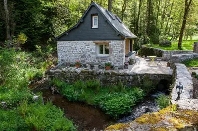 Jardin de l'établissement Moulin De Villesaint