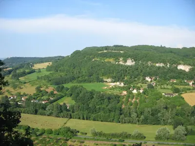 Paysage naturel près de la maison de vacances
