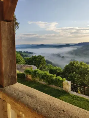 Paysage naturel près de la maison de vacances
