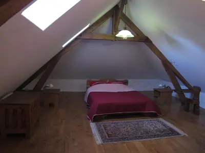 Un ou plusieurs lits dans un hébergement de l'établissement Cottage in Dordogne